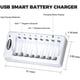 thumbnail image 2 of Cargador Pilas Granicell 8 Bahaas AA AAA NiMH NiCd USB, 2 of 3