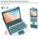 thumbnail image 2 of Funda con teclado Eisuiyi para iPad 10.9/11" con panel táctil Bluetooth verde oscuro, 2 of 7
