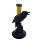 thumbnail image 1 of Candelabro Con Forma De Cuervo Negro/Vela LED/Halloween 2025, 1 of 5