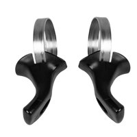 Magideal - 1 Par De Reposapiés Para Manillar De Bicicleta, Empuñaduras Universales Auxiliares Para Bicicleta De Montaña, Accesorios De Repuesto, Reparación De