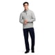 thumbnail image 3 of Suéter IZOD Essentials Premium para Hombre con Cierre Cuarto de Cremallera Gris Claro, 3 of 4
