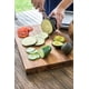 thumbnail image 3 of Tabla de cortar grande de madera de acacia Ironwood Gourmet 61 × 46 × 4 cm, 3 of 9