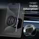 thumbnail image 5 of Soporte magnético, ultraligero, compacto y universal para iPhone, Samsung, Huawei y otros teléfonos móviles con ventosa eléctrica y rotación de 360°.-Plata, 5 of 8