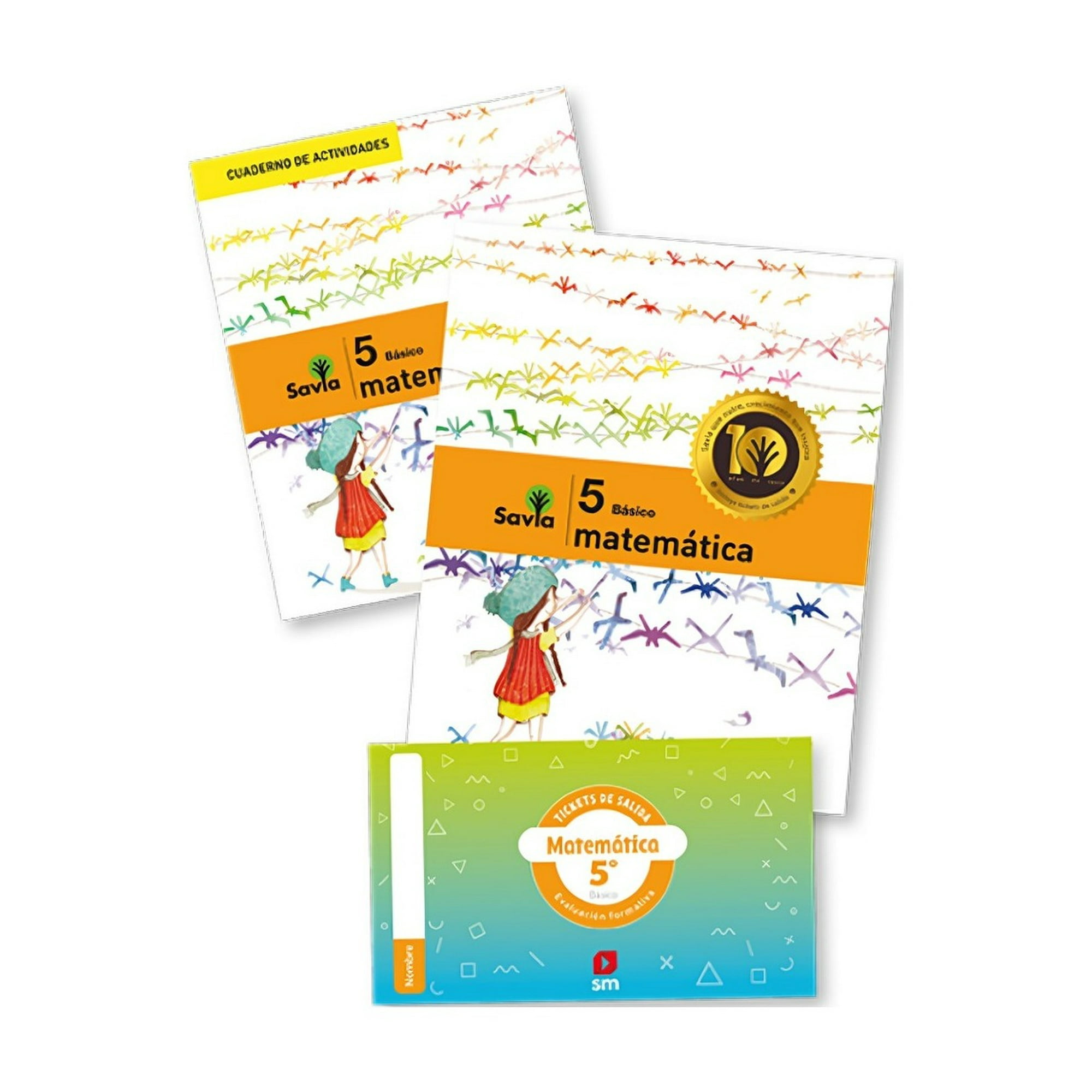 Top10books - Pack Matemática 5° Savia