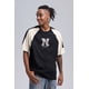thumbnail image 2 of Polera Hombre Manga Contra Tono Negro, 2 of 4
