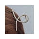 thumbnail image 2 of Traba Metálica Garra Grande Para Cabello Resina Blanco Hueso, 2 of 2