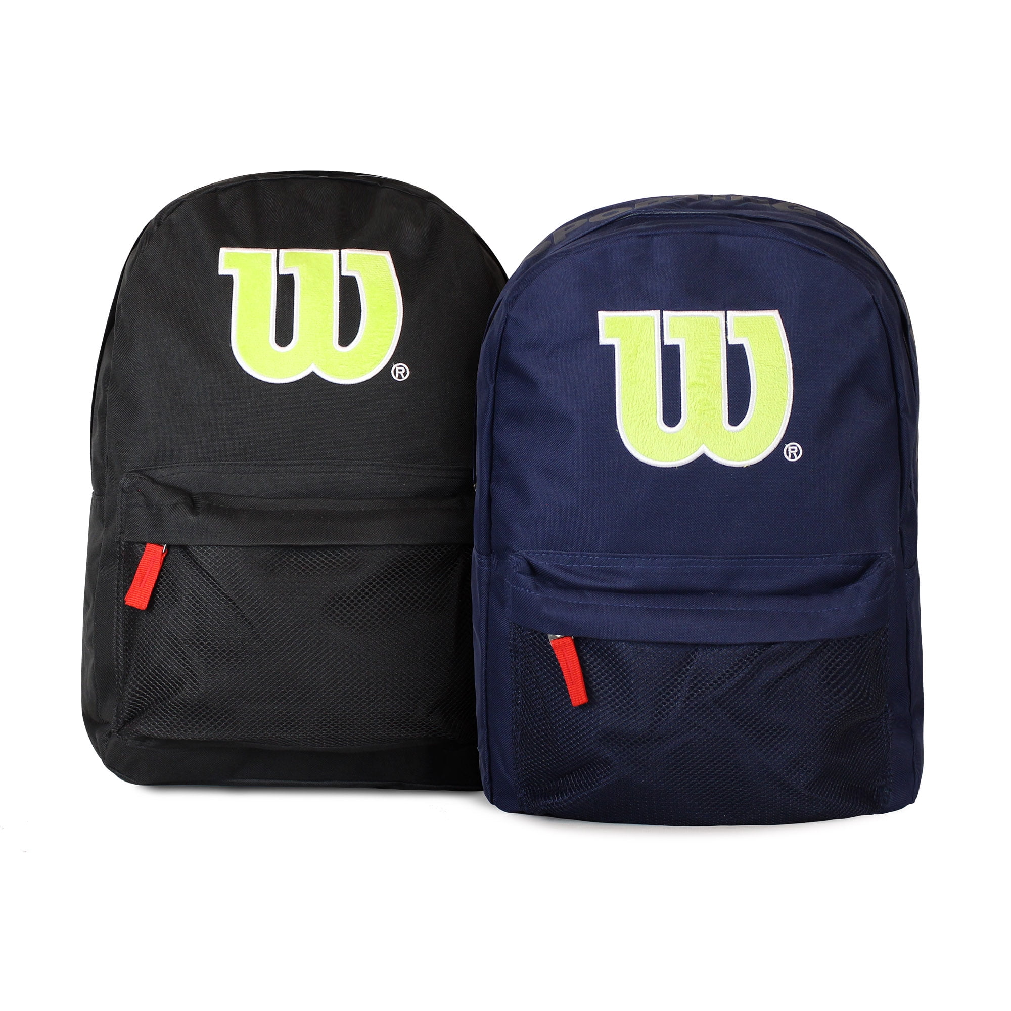 Pack 2 Mochilas Wilson San Diego Negra Y Azul