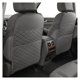 thumbnail image 1 of Protectores de respaldo de asiento de coche SMOQIO impermeables, 2 unidades, grises, 1 of 6