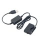 thumbnail image 2 of Cable Adaptador De Corriente USB E10 Batería Simulada 5V 2A Para 1100D 1200D 2000D, 2 of 5