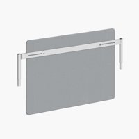 Form Office - Separador Astro 120 Gris Claro/Blanco