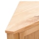thumbnail image 3 of Armario de esquina VidaXL de madera maciza de roble con espacio de almacenamiento de 60 cm, 3 of 9