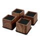 thumbnail image 1 of Elevadores de Cama BTSD-home 8 cm Pack de 4 con Acabado de Madera, 1 of 8