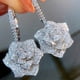 thumbnail image 1 of Shiny Zircon Flower Hook Earrings for Women - Perfect for Daily Wear and Gift Giving, 1 of 4