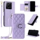 thumbnail image 1 of Funda tipo billetera FOXDOCK para Xiaomi 13T – Tapa abatible con correa para mujer, 1 of 5