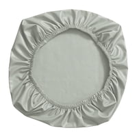 Magideal - Funda Para Silla De Oficina, Protector De Silla Giratorio Extraíble Elástico, Impermeable, A Prueba De Aceite, Funda Para Silla De Escritorio De Orden , Funda De Asiento Funda De Asiento Gris