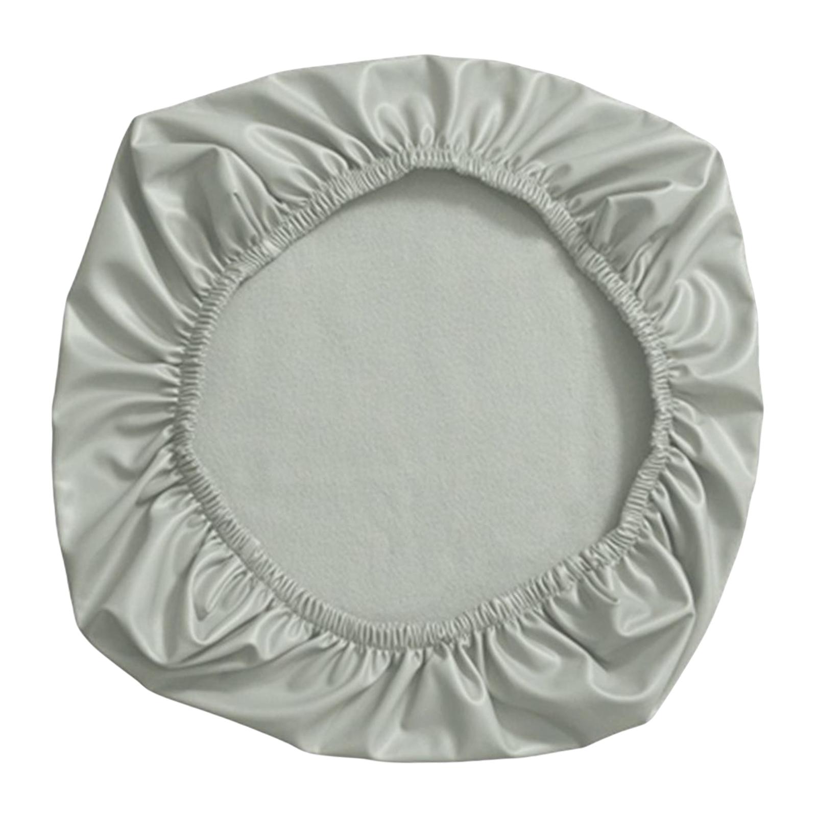 Magideal - Funda Para Silla De Oficina, Protector De Silla Giratorio Extraíble Elástico, Impermeable, A Prueba De Aceite, Funda Para Silla De Escritorio De Orden , Funda De Asiento Funda De Asiento Gris