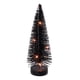 thumbnail image 2 of Conjunto de Árboles de Escobilla en Botella Vickerman Iluminados Negros de 20-25-30 cm, 2 of 5