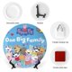 thumbnail image 3 of Peppa Pig Plato decorativo de porcelana fina (bone china), plato decorativo de cerámica para hogar, oficina, soporte de pared, platos decorativos para dormitorio - 6 pulgadas (15 cm), 3 of 6