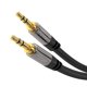 thumbnail image 1 of Cable Auxiliar de Audio KabelDirekt 91 cm Metálico 3.5 mm, 1 of 6