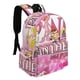 thumbnail image 2 of La Pantera Rosa-theme Backpack, Campus style schoolbag Bookbag with Adjustable Shoulder Straps And Large Zip Compartment, Unisex Travel Bags.42x30x15cm, 2 of 6