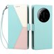 thumbnail image 3 of Funda Cartera Tricolor para Xiaomi 17 Ultra 5G con Ranuras, Verde, 3 of 6