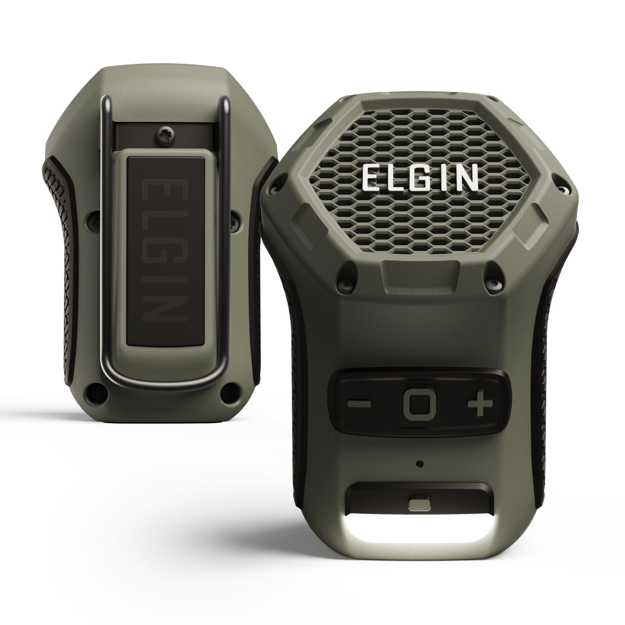 Parlante Bluetooth Elgin Thumper Con Clip, Resistente A La Intemperie