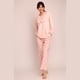 thumbnail image 2 of Pijama Crystal Velvet bordado y botones 261559 - L, 2 of 2