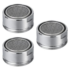 Magideal - 3X Aireador Estándar Regular, Pieza De Repuesto, Boquilla De Inserción, Accesorios, Cabezal De Grifo, Aireador De Fregadero Para Apartamento, Dormitor