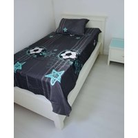 Genérico - Juego De Sabana Plaza Y Media Futbol Niño