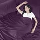 thumbnail image 5 of Juego de sábanas Utopia Bedding Queen de microfibra cepillada, color morado, 5 of 7