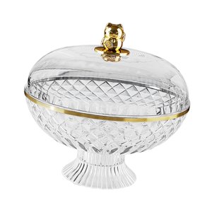 Bothyi - Frutero Moderno Para Fiestas, Bodas, Hoteles, Bandeja Para Aperitivos, Postres, Tartas, Estante Para Platos Transparente