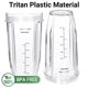thumbnail image 4 of Paquete de 2 vasos de batidora de repuesto de 700 ml con tapa para Ninja Auto iQ, 4 of 6