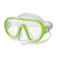 Máscara De Buceo Youth Intex Sea Scan 8 Años+ Verde