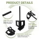 thumbnail image 2 of Accesorio cultivador Metlead 4 en 1 para taladro, 2 of 7