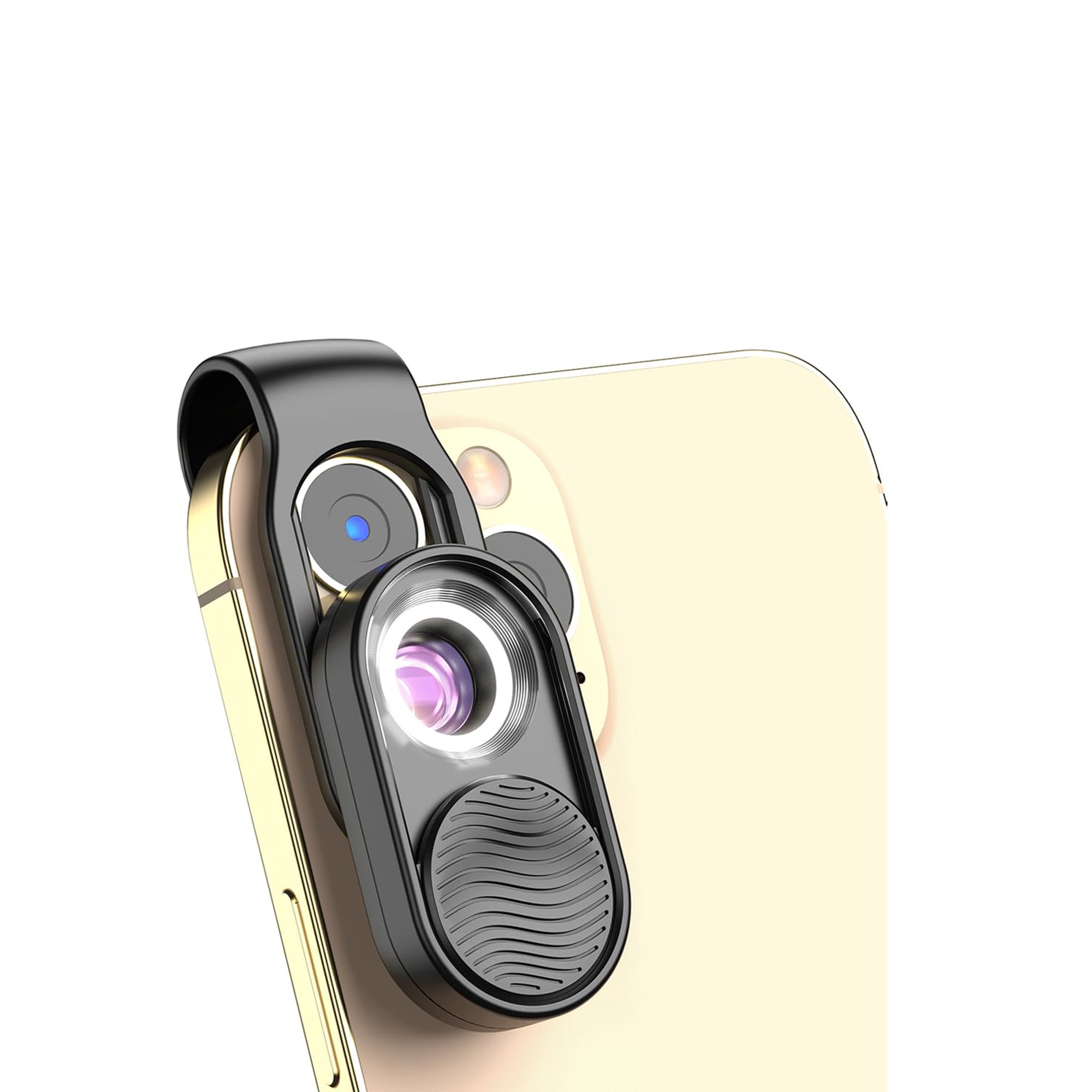 Lente De Microscopio Apexel Nano Zoom 100x Para Smartphone