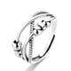 thumbnail image 1 of 1pc Adjustable Anxiety Ring with Beads - Relieve Stress and Promote Focus with Artificial Jewelry, 1 of 5