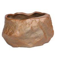 Ioensy - Titulares De Plantas Con Forma De Piedra De Maceta Suculenta De Cerámica Para Festival Boda Estilo Interior D Y Grande