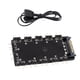 thumbnail image 5 of Divisor ARGB de 5 V y con Cable de extensión, placa base de ordenador, interfaz de sincronización, divisor de extensión RGB, concentrador, 5 of 5