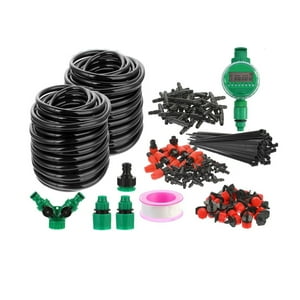 Importclick - Kit Sistema De Riego Automático 50M Con Cronometro