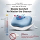 thumbnail image 3 of Almohada cervical HighBeds de espuma viscoelástica con funda de seda helada, 3 of 8