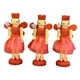 thumbnail image 4 of Adornos De Cascanueces De Navidad 3pcs 5 Pulgadas Para Mesa De La Casa Niños Rojos, 4 of 5