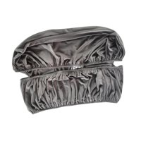 Bothyi - Funda Otomana Rectangular Para La Mayoría De Las Tapas Con Bisagras Almacenamiento Otomano Dormitorio Gris Oscuro