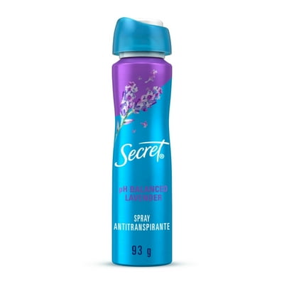 Desodorante Spray Antitranspirante Ph Balanced Lavander 93 G Secret