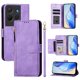 thumbnail image 1 of Funda Billetera Cremallera para TCL 503 con Porta Tarjetas, Soporte y Correa Morado, 1 of 5
