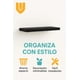 thumbnail image 5 of 2 Repisa Flotante Dormitorio Baño Estantes Pared Mdf 40x15cm negro, 5 of 10
