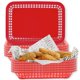 thumbnail image 1 of Cesta Tablecraft C1077R Roja - Pack de 12 - Duradera, 1 of 6