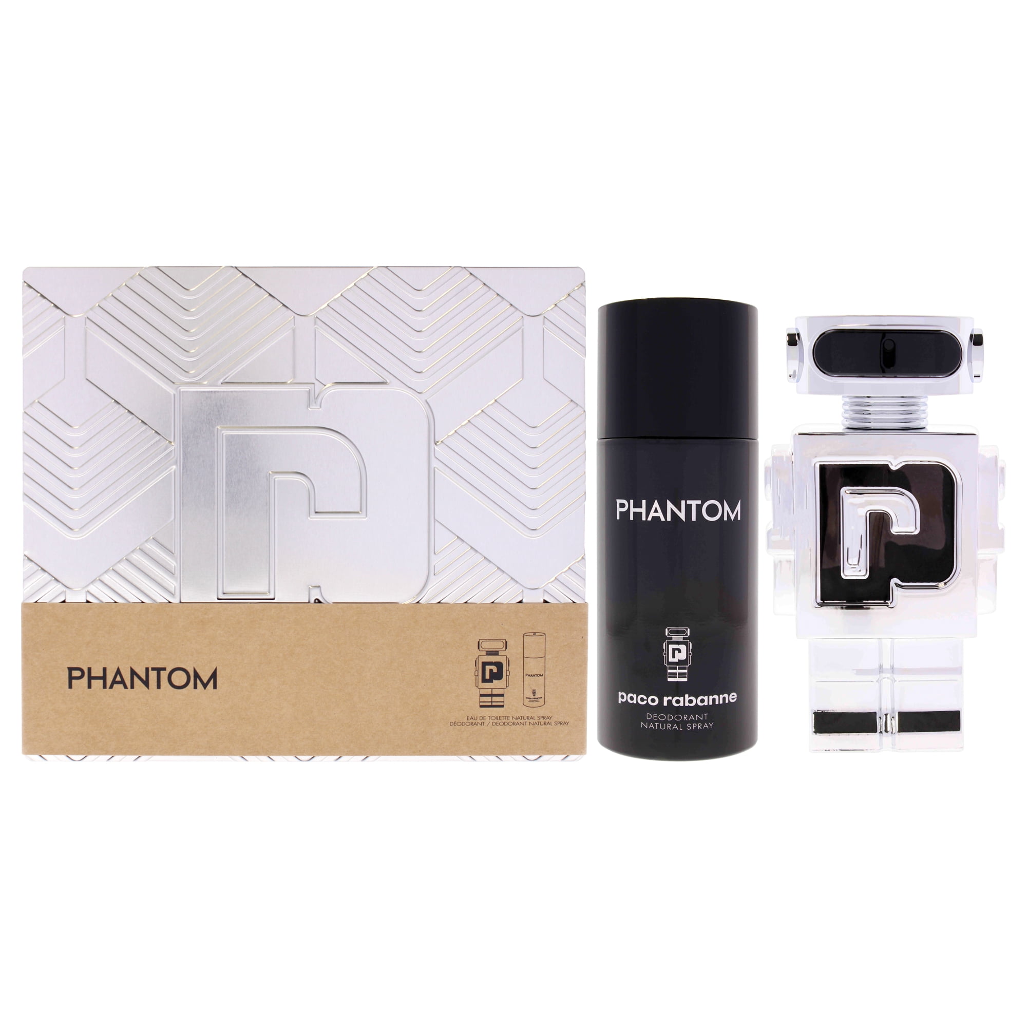 Set Perfume Paco Rabanne Phantom Edt 100ml Hombre + Desodorante 150ml Hombre