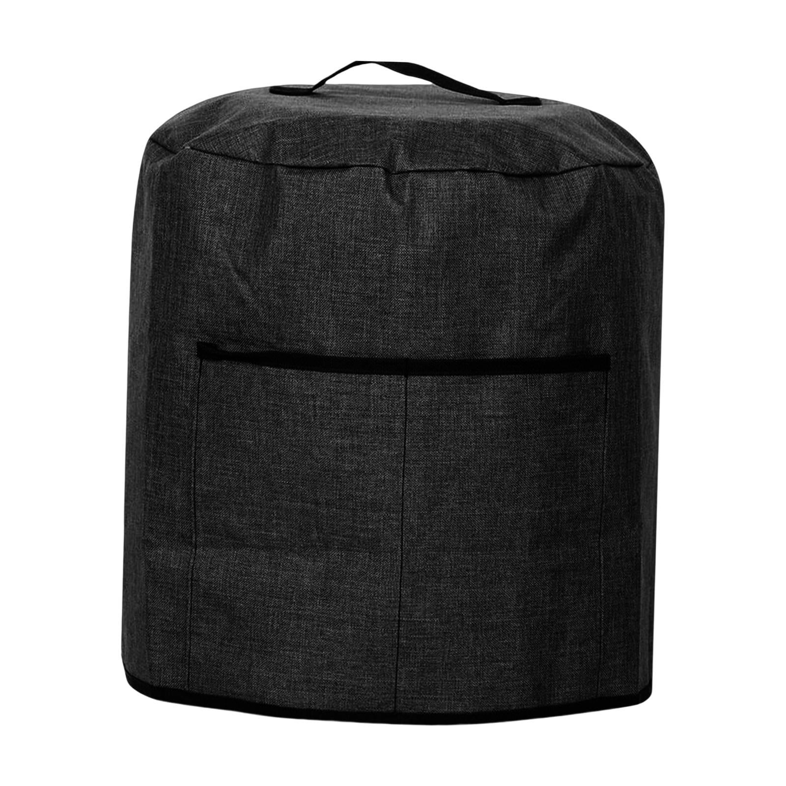 Bothyi - Cubierta De Polvo Para Freidora De Aire, Cubierta De Almacenamiento Reutilizable Gruesa De Viaje Para Horno, Olla Negra De Una Sola Capa