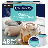 Cápsulas K-Cup De Café Cinnabon Clásico Rollito De Canela, 48 Unidades