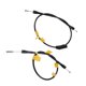 thumbnail image 1 of Unique Bargains 2 piezas Cable de liberación del pestillo de la puerta para Ford F150 Cabina Extendida 2004-2008 8L3Z-18264A00-B Puerta Trasera Superior, 1 of 7